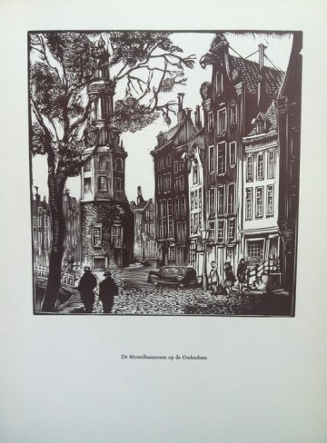 Acht houtsnedes van Amsterdam – R.Snapper – Nederland - 1940