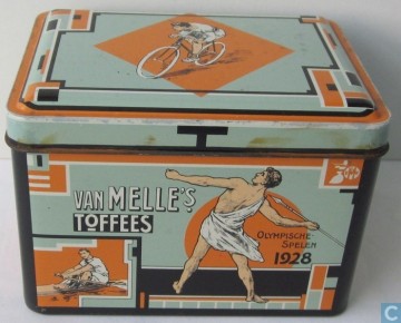 Blik – Van Melle’s Toffees – Olympische Spelen 1928