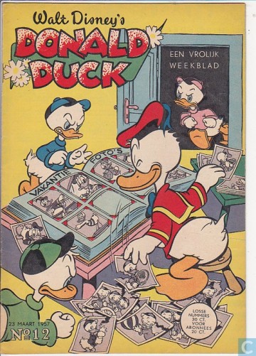 3 Donald Ducks - nrs. 12, 14 en 49 - jaar 1957