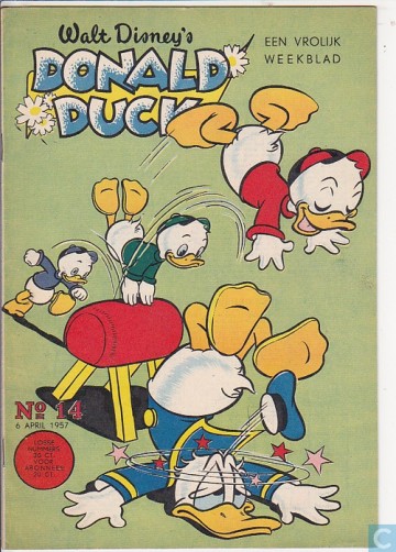 3 Donald Ducks - nrs. 12, 14 en 49 - jaar 1957
