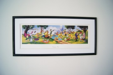 Lithografie – Hanna Barbera – Company Picnic – met certificaat – numbered edition