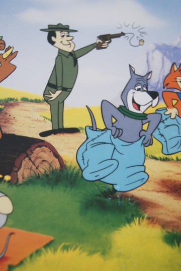 Lithografie – Hanna Barbera – Company Picnic – met certificaat – numbered edition