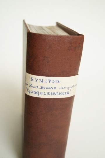 Synopsis dat is Kort Begryp der Heilige Godgeleertheid - Franciscus Burmannus - 1697