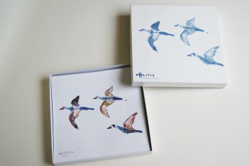 Schaal - vierkant met vogels - Maya Wildevuur – Limited Edition – KLPD - 2002