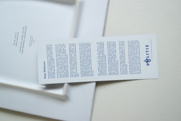 Schaal - vierkant met vogels - Maya Wildevuur – Limited Edition – KLPD - 2002