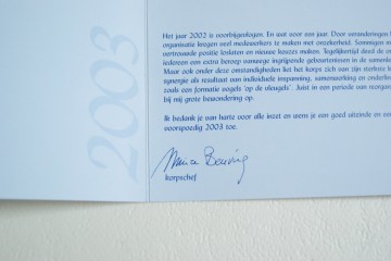 Schaal - vierkant met vogels - Maya Wildevuur – Limited Edition – KLPD - 2002