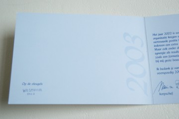 Schaal - vierkant met vogels - Maya Wildevuur – Limited Edition – KLPD - 2002