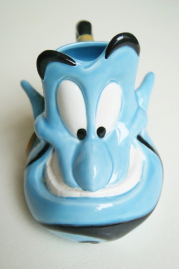 Mok – Disney – Aladdin – Genie-  Geest – Lichtblauw