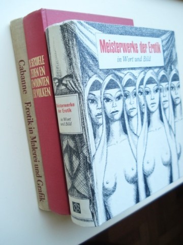3 boeken  - over erotiek in de kunst en sexuele zeden der volken