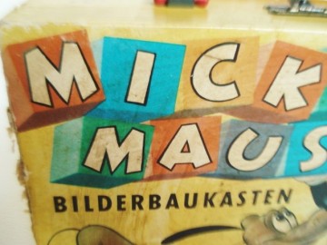 Vintage Disney Baukasten – Picture Cubes Disney