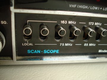 Scanner – Politiescanner - Kristalscanner – Scan-Scope 7500