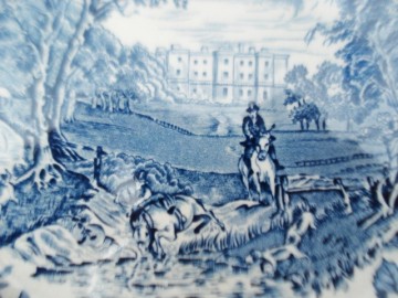 Bord - Engels - Blauw - H. Aynsley - Englands Heritage