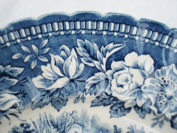 Bord - Engels - Blauw - H. Aynsley - Englands Heritage