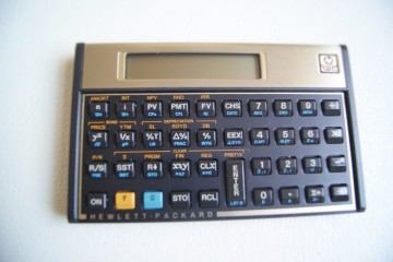 Hewlett Packard - Financial Calculator - Rekenmachine – HP 12c