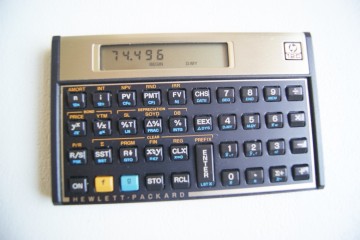 Hewlett Packard - Financial Calculator - Rekenmachine – HP 12c