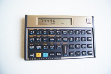 Hewlett Packard - Financial Calculator - Rekenmachine – HP 12c