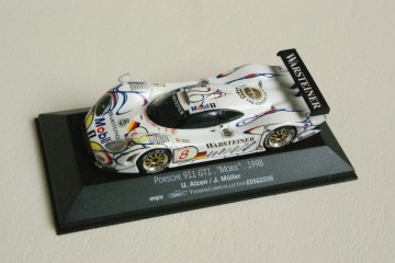 Modelauto – automodel – Porsche 911 GT1 Mobil 1998 – Onyx – 1:43 - Limited Edition