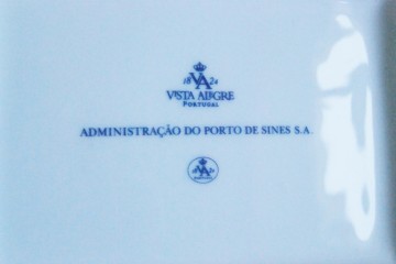 Porseleinen schaaltje met schip Vasco da Gama – Vista Alegre - Portugal